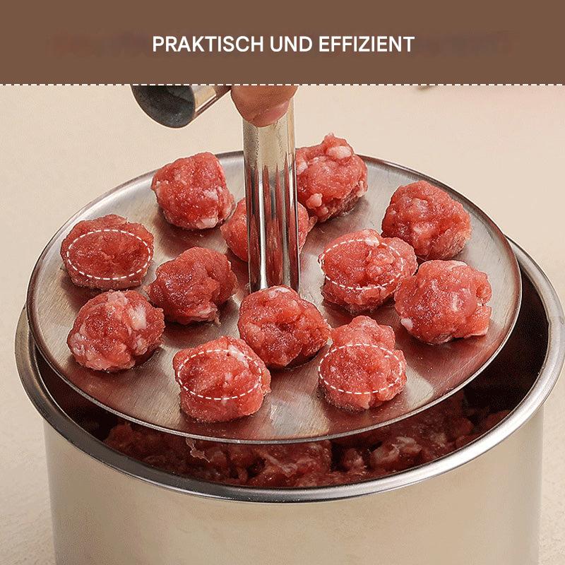 Stainless Steel Meatball Maker | Effortless Portioning in Seconds | Easy Grip & Dishwasher Safe | Perfect for Meat, Veggies & Rice