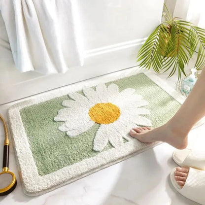 Sunny Bloom Luxurious Bath Mat