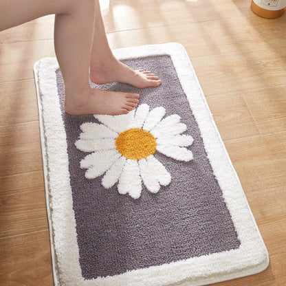 Sunny Bloom Luxurious Bath Mat