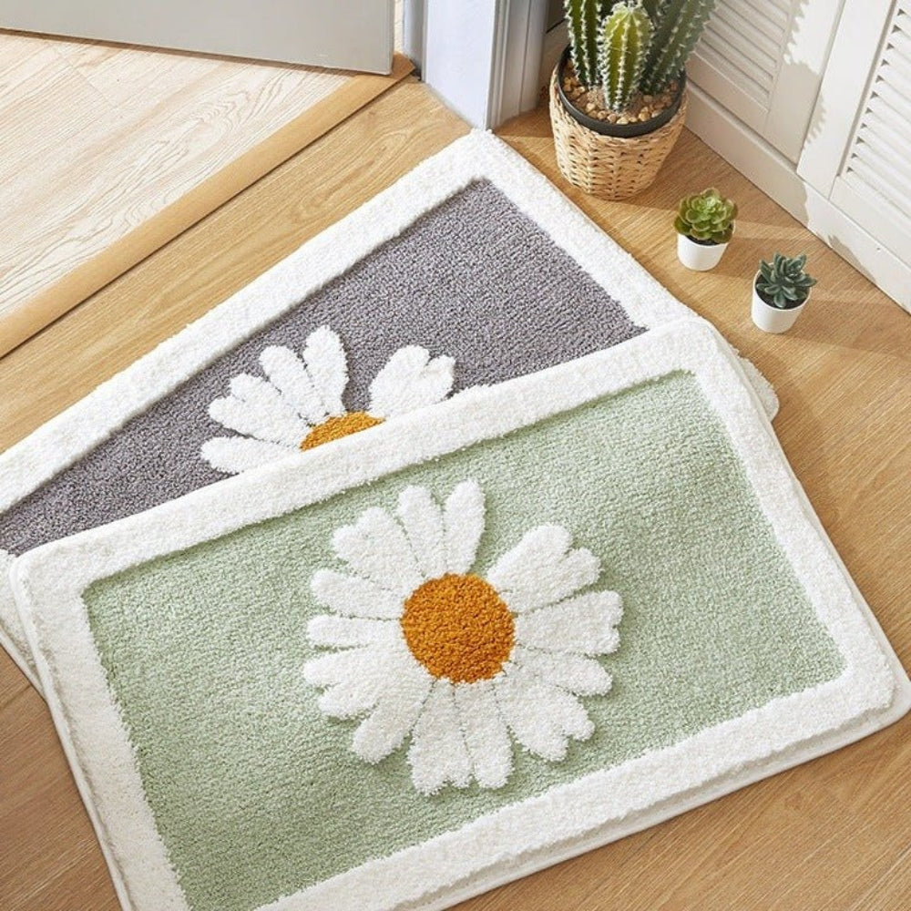 Sunny Bloom Luxurious Bath Mat