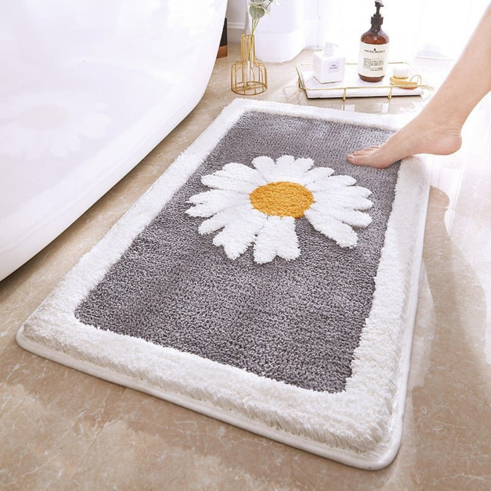 Sunny Bloom Luxurious Bath Mat