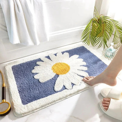 Sunny Bloom Luxurious Bath Mat