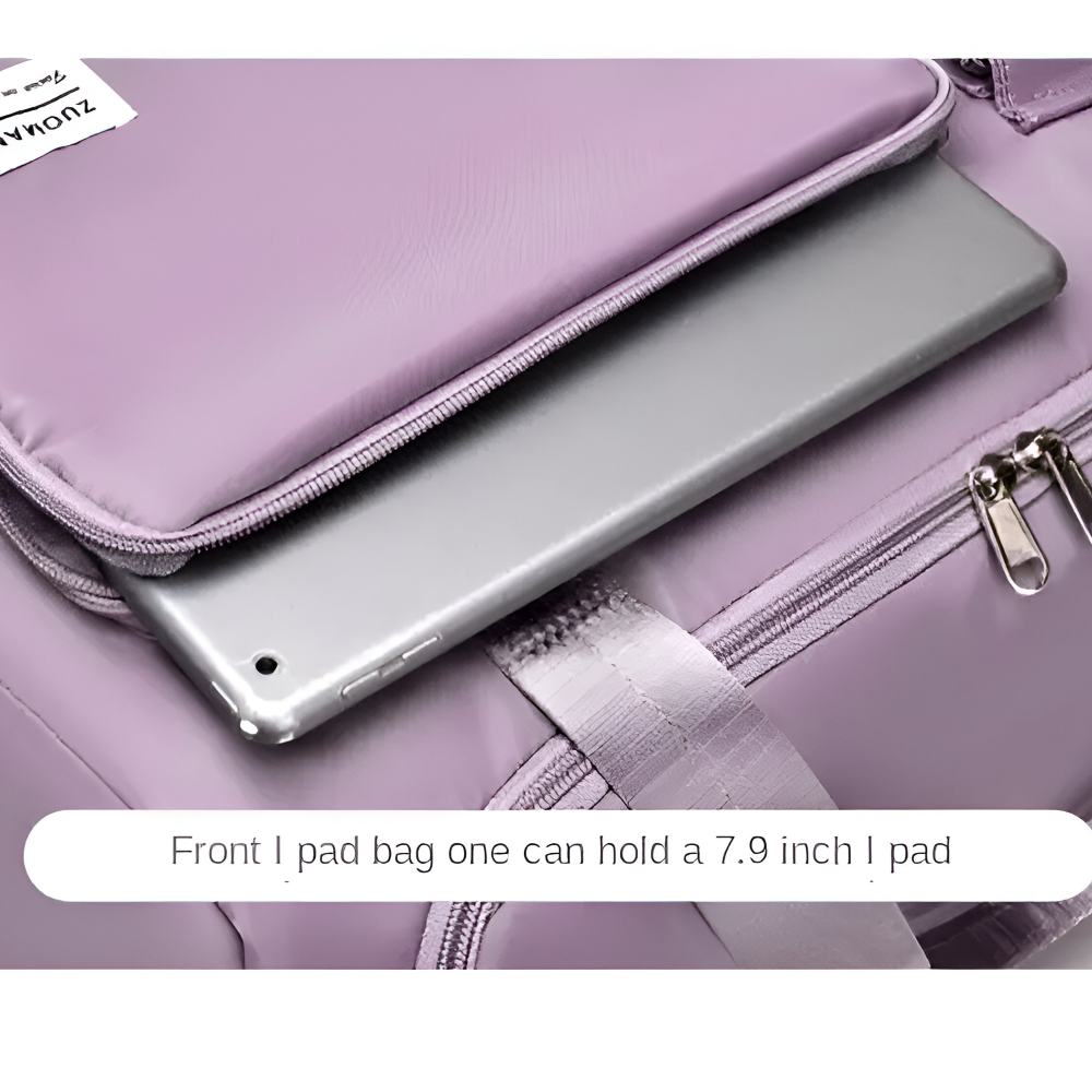 Waterproof Travel Bag with Shoe Pocket – Lightweight Weekend Luggage