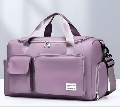 Waterproof Travel Bag with Shoe Pocket – Lightweight Weekend Luggage
