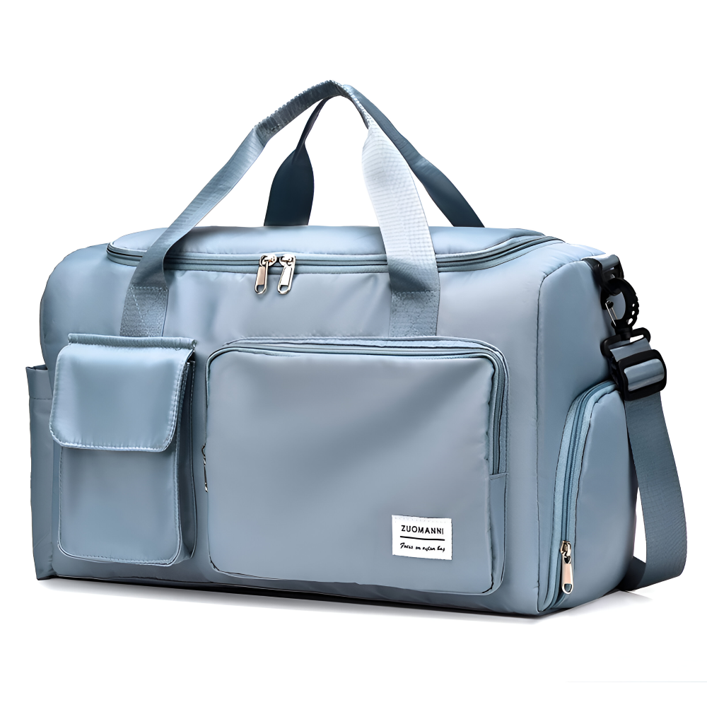 Waterproof Travel Bag with Shoe Pocket – Lightweight Weekend Luggage