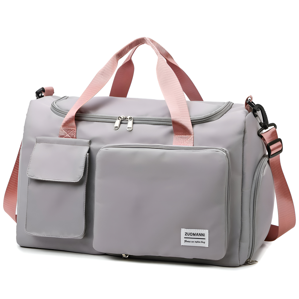 Waterproof Travel Bag with Shoe Pocket – Lightweight Weekend Luggage