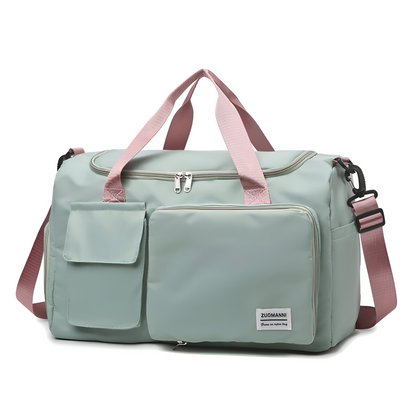 Waterproof Travel Bag with Shoe Pocket – Lightweight Weekend Luggage