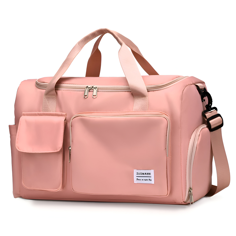 Waterproof Travel Bag with Shoe Pocket – Lightweight Weekend Luggage