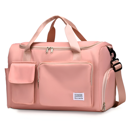 Waterproof Travel Bag with Shoe Pocket – Lightweight Weekend Luggage