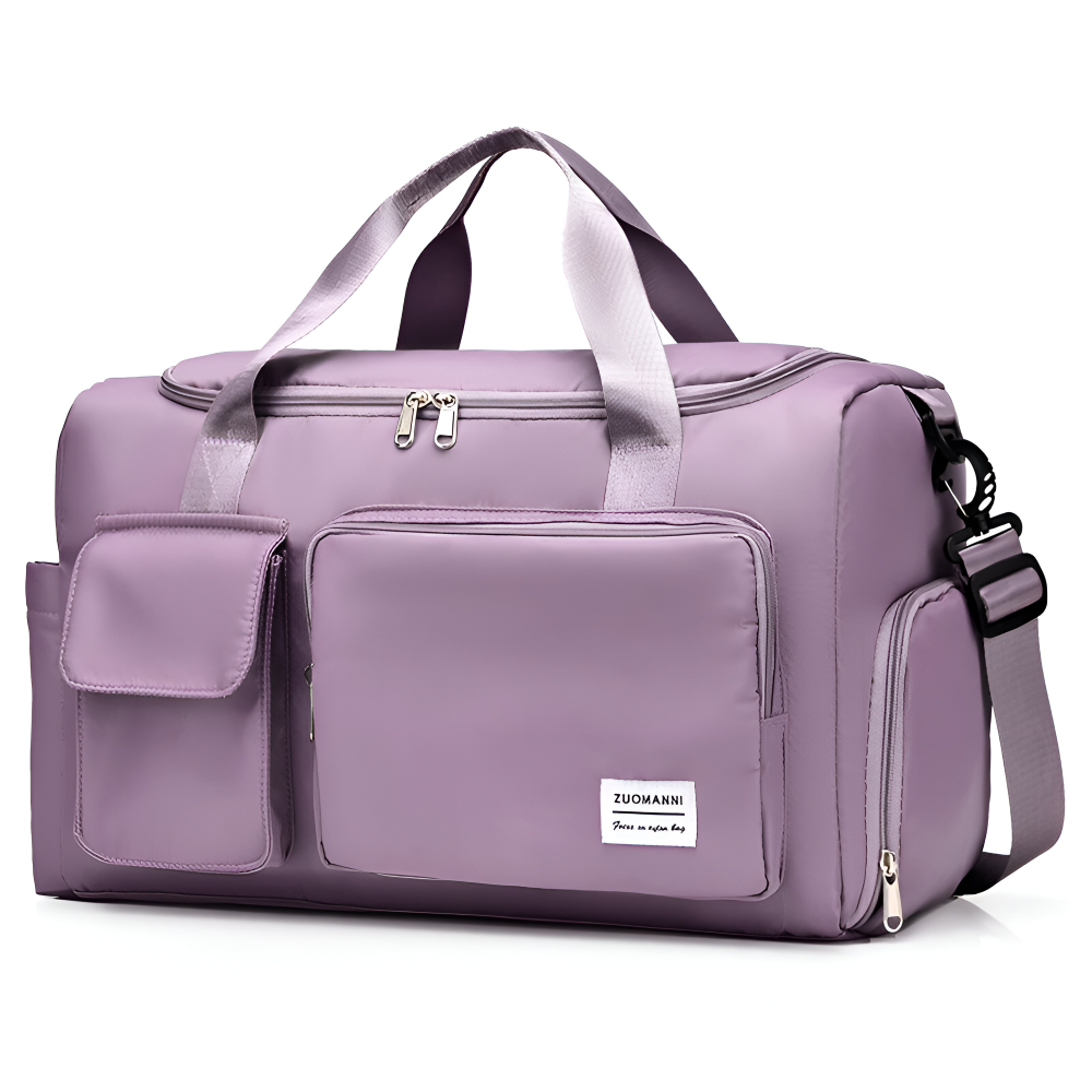 Waterproof Travel Bag with Shoe Pocket – Lightweight Weekend Luggage