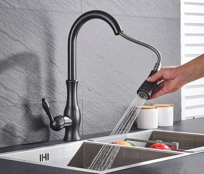 Pull-Out Kitchen Faucet for Easy Water Flow