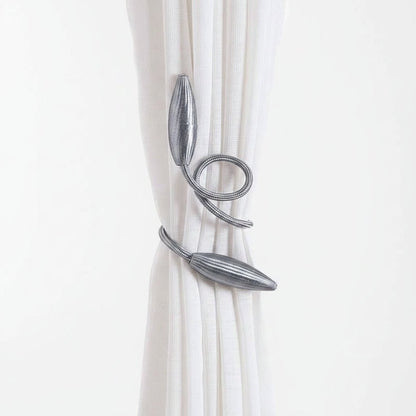 Adjustable Curtain Holders | No Tools Required | Gentle on Fabrics