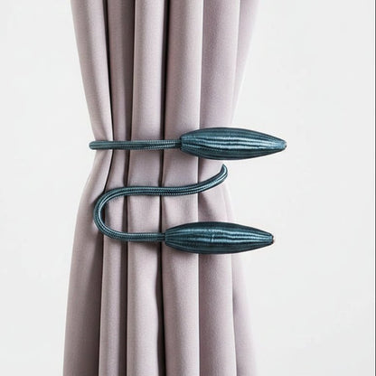 Adjustable Curtain Holders | No Tools Required | Gentle on Fabrics