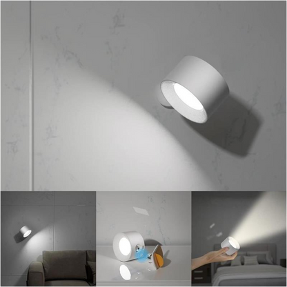 Touch Wireless Wall Light with 360-Degree Rotation