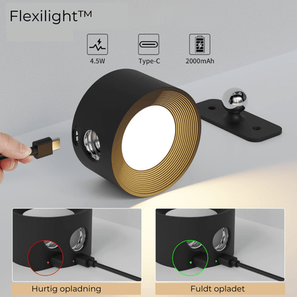 Touch Wireless Wall Light with 360-Degree Rotation