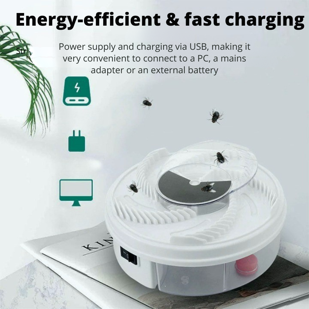 QuietFlyer | Chemical-Free Insect Trap for Home & Outdoors