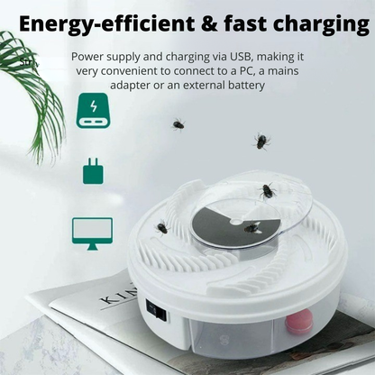 QuietFlyer | Chemical-Free Insect Trap for Home & Outdoors