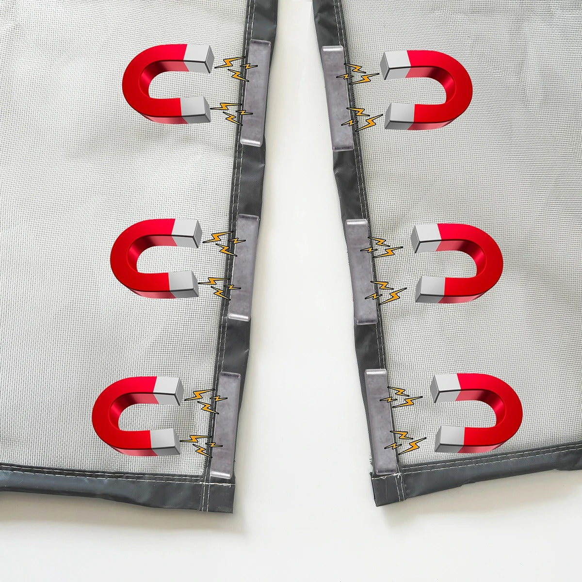 Insect Shield Magnetic Door Screen | Self-Closing & Easy Install
