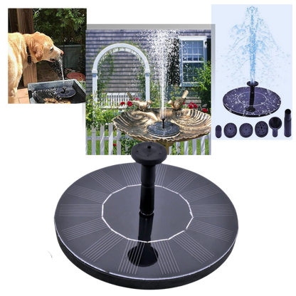 Floating Solar Water Fountain