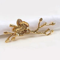 Gold Flower - Set of 4