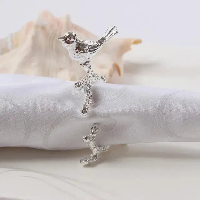 Floral Decor and Napkin Ring Collection for Table Setting