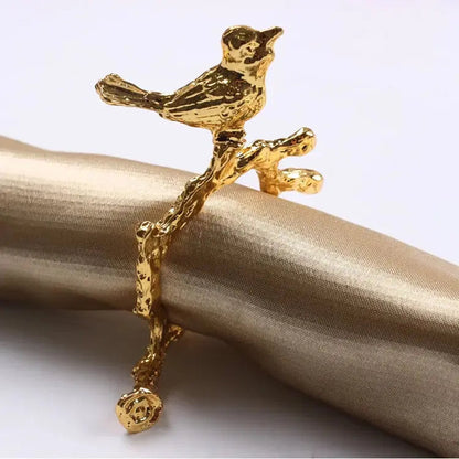 Floral Decor and Napkin Ring Collection for Table Setting