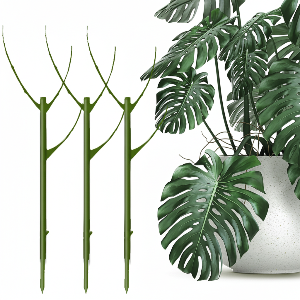 EcoGrow - Adjustable Plant Support Rings for Healthy Growth