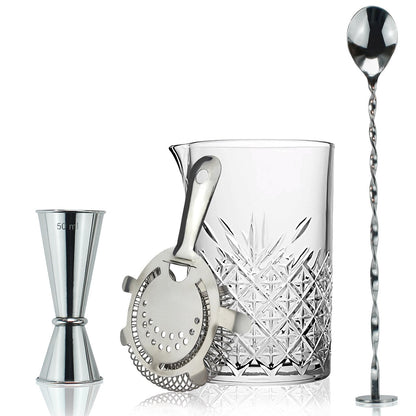 Set of 4 Mixing Glasses for Cocktails