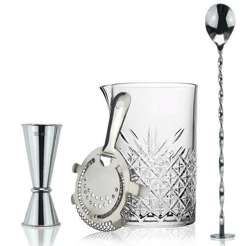 Set of 4 Mixing Glasses for Cocktails