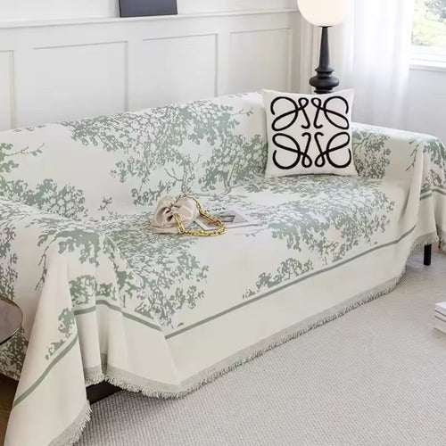 Elegant Floral Couch Protector for Cozy Living Spaces