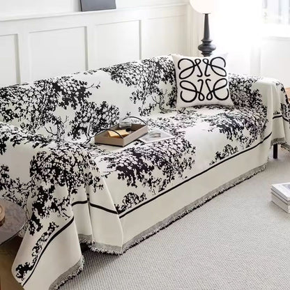 Elegant Floral Couch Protector for Cozy Living Spaces