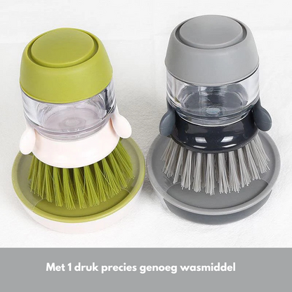 CleanEase Brush – Effortless Kitchen and Bathroom Cleaning