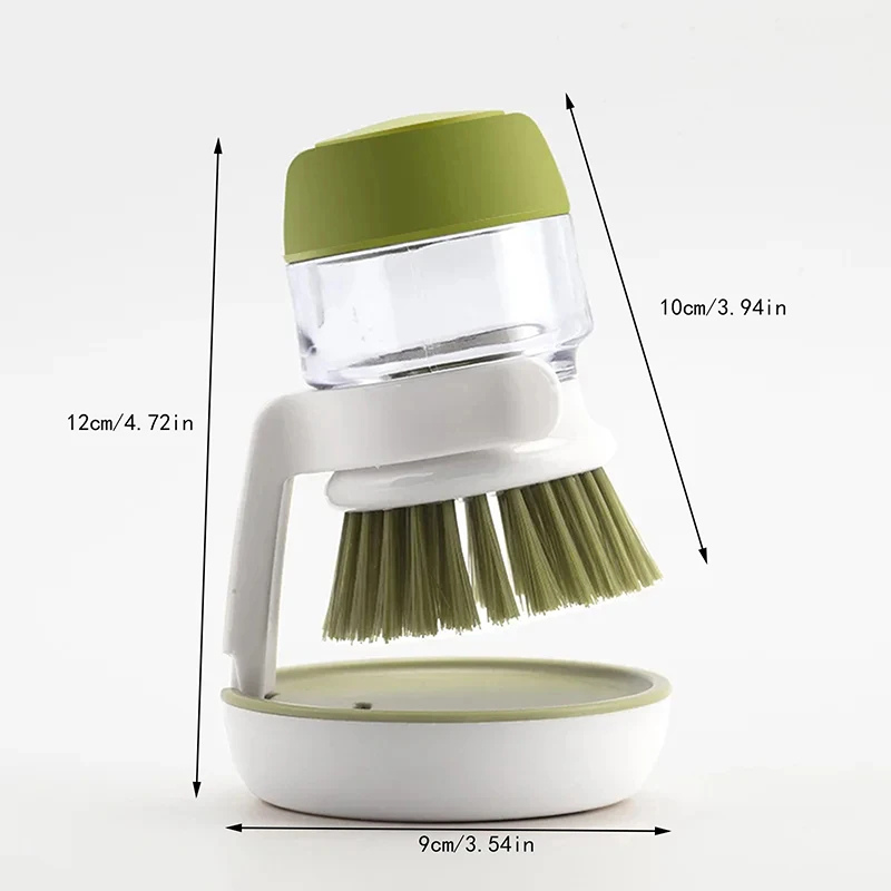 CleanEase Brush – Effortless Kitchen and Bathroom Cleaning
