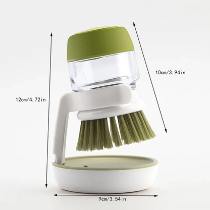 CleanEase Brush – Effortless Kitchen and Bathroom Cleaning