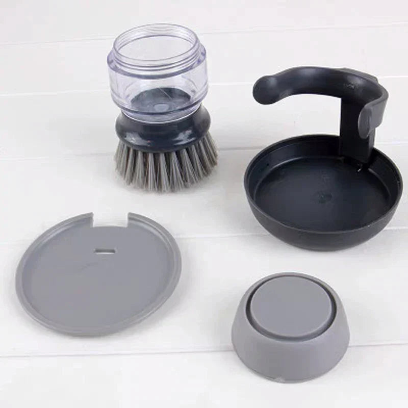 CleanEase Brush – Effortless Kitchen and Bathroom Cleaning