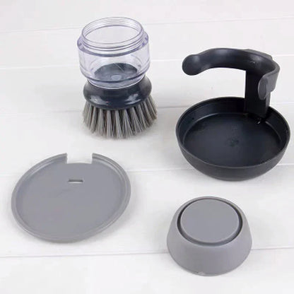 CleanEase Brush – Effortless Kitchen and Bathroom Cleaning