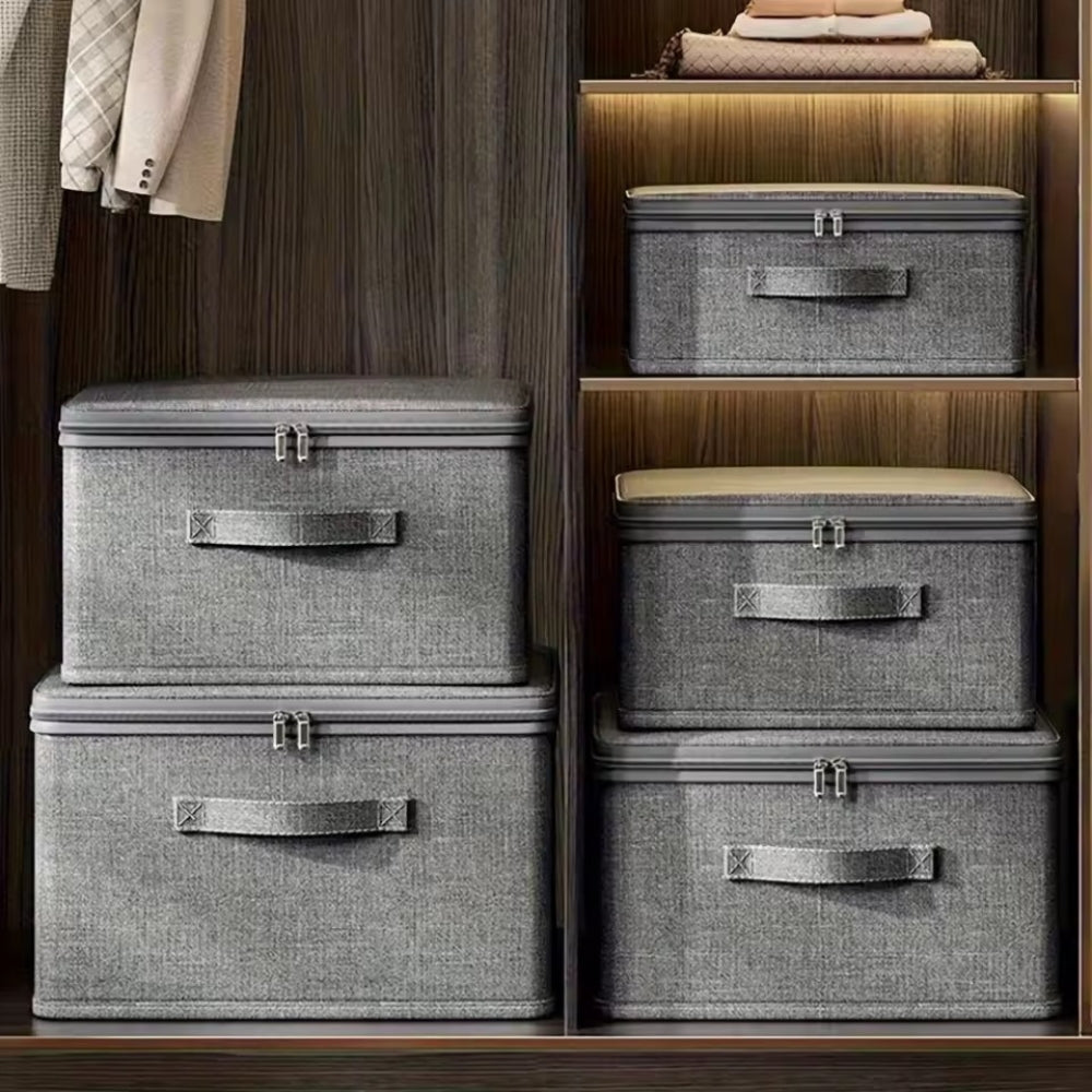 Clutter-Free Living: Versatile Fabric Organizer Box