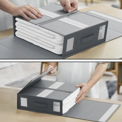 Compact Bedding Storage Solution
