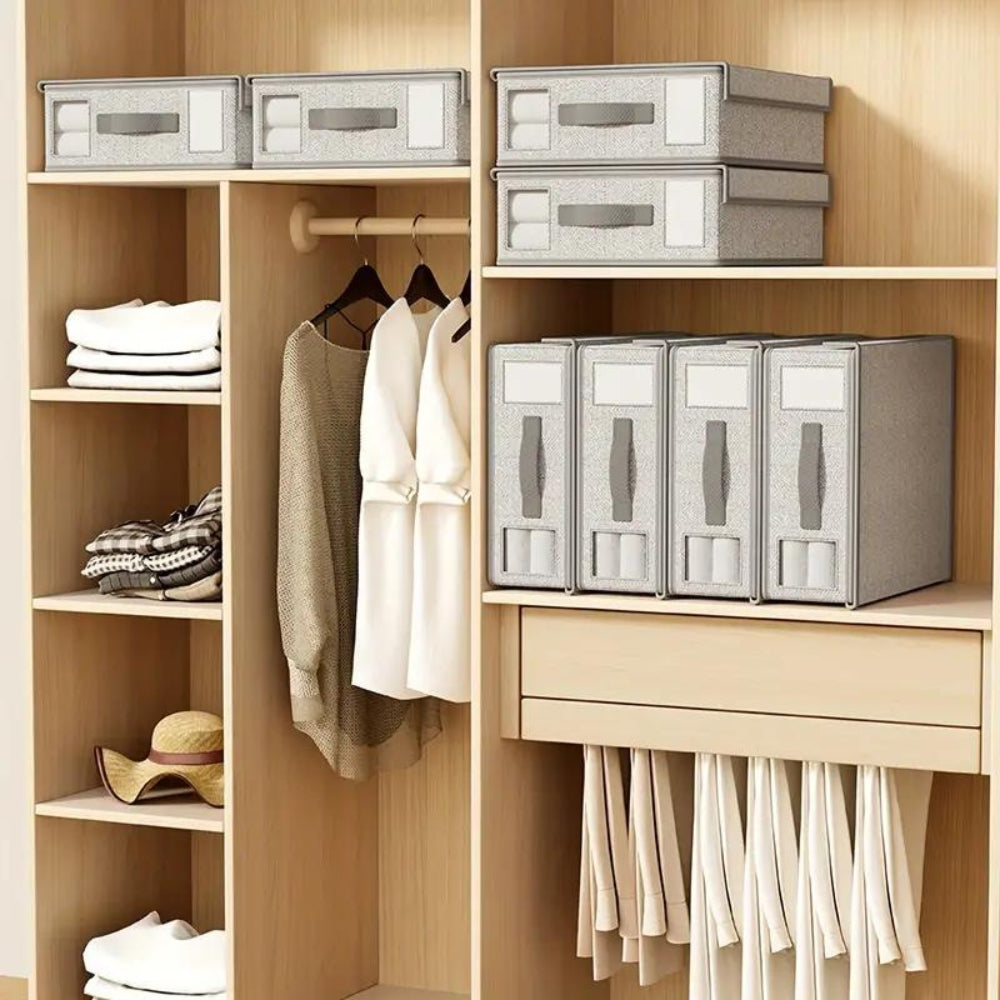 Compact Bedding Storage Solution