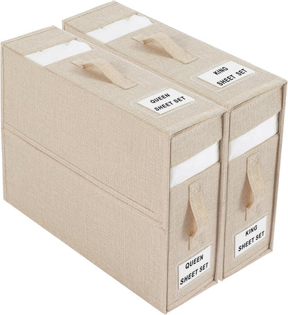 Compact Bedding Storage Solution