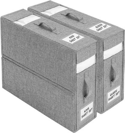 Compact Bedding Storage Solution