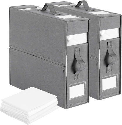 Compact Bedding Storage Solution