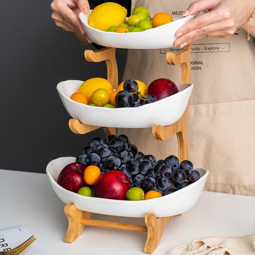 FruitNest | Elegant Tiered Serving Tray