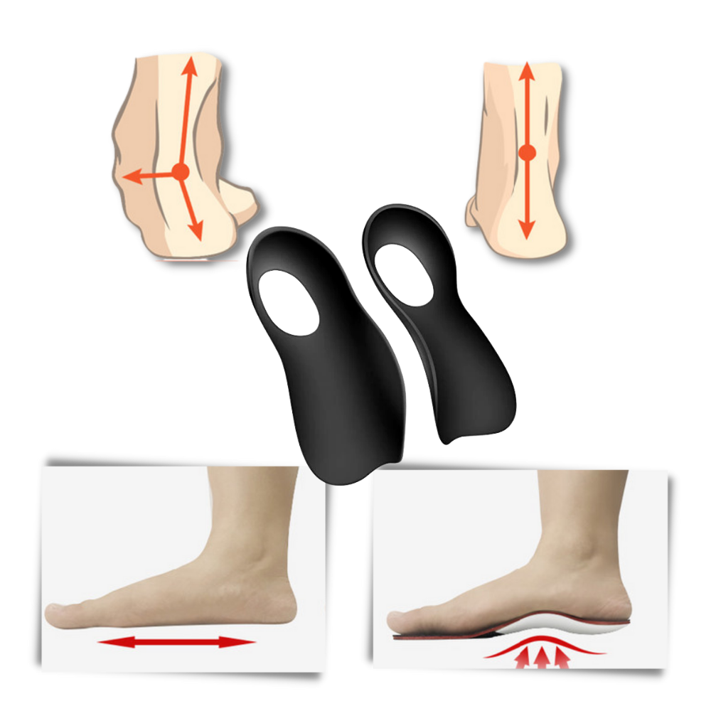 Orthotic Insoles for Flat Feet