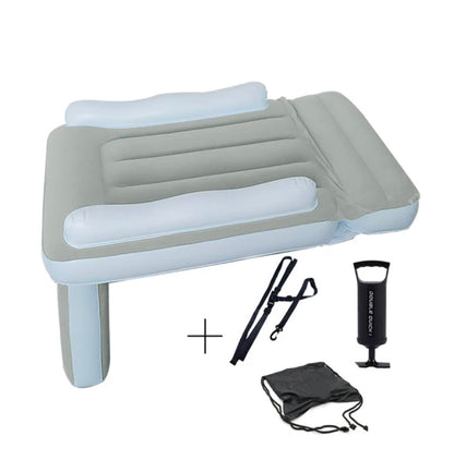 Inflatable Travel Crib for Kids up to 5 Years - Portable with Hand Pump