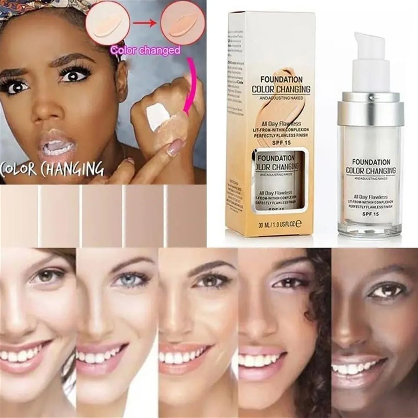 All-Day Radiance Foundation for Every Skin Type