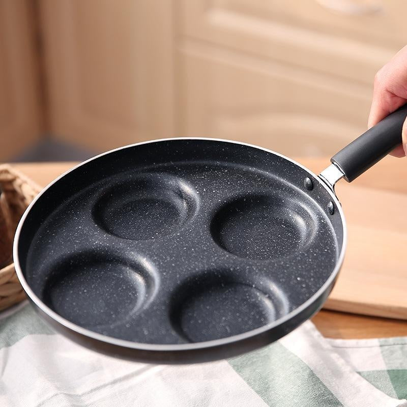 Non-Stick Frying Pan with 4 Cooking Options