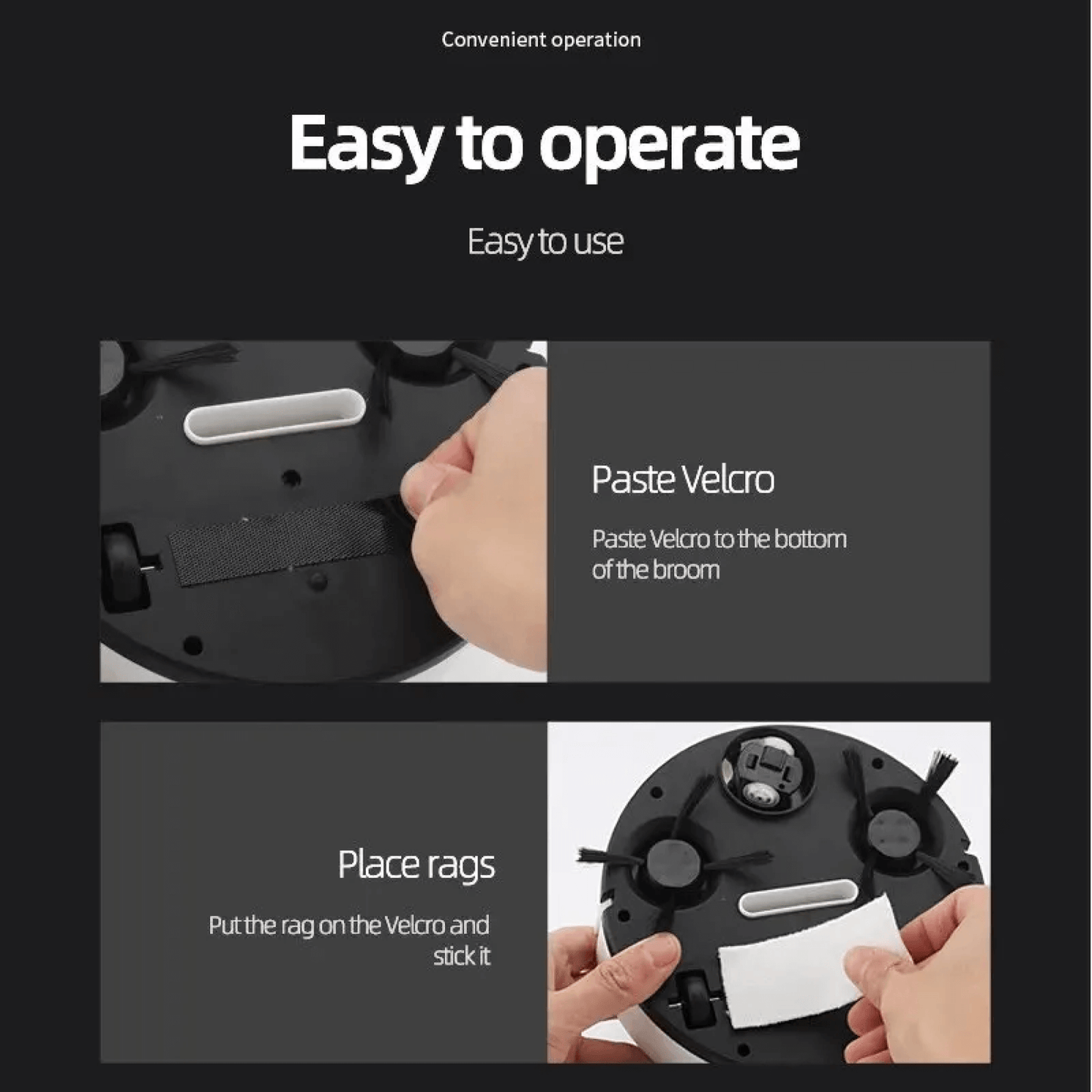 Smart Navigation Robot Mop and Vacuum Cleaner