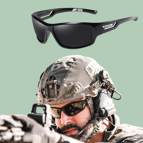 Polarized Military Sunglasses for Fishing - UV 400 Protection