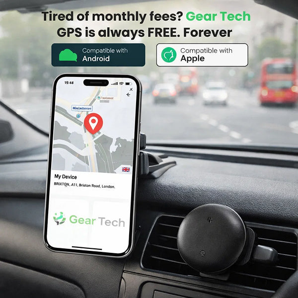24/7 Security Car Tracker with Mobile App Access – Compact Design